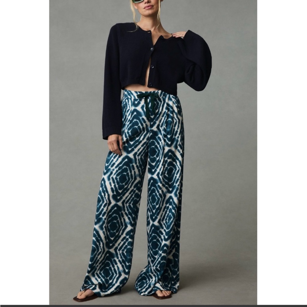 NWT Scotch and Soda Eleni High-Waisted Wide-Leg Pants